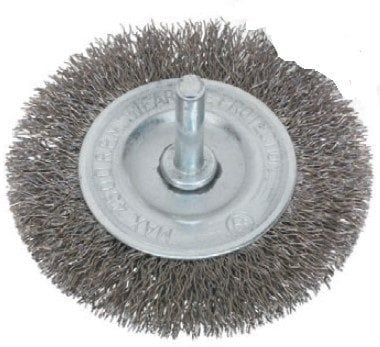 Yılmaz Fırça Daire Tel Fırça Gri 180X42X16 Mm