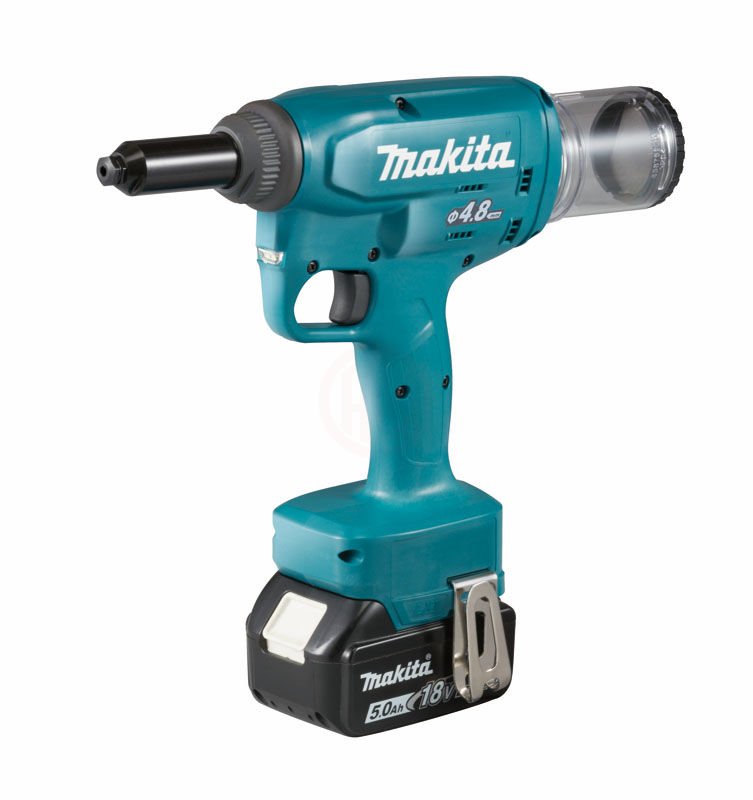 Makita Akülü Perçin Tabancası DRV150RTJ (2 x 5,0 Ah Akü)