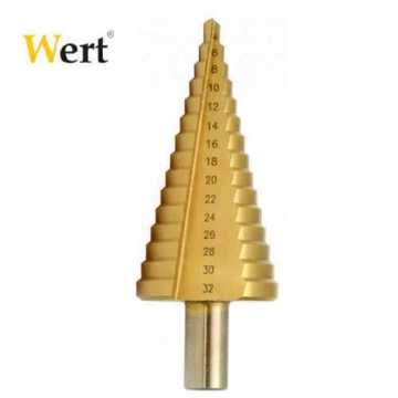 Wert 3504 Kademeli Sac Delgisi (Ø4-40mm)