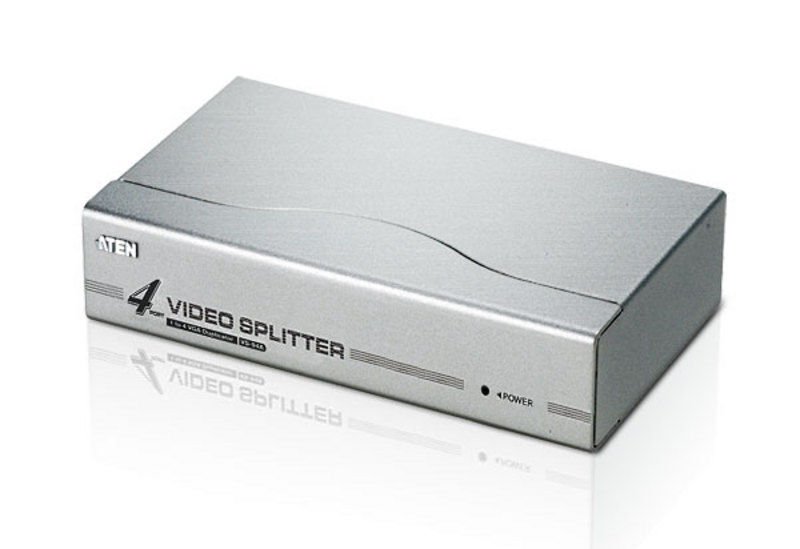 Aten 4 Lü Vga Video Çoklayıcı (4 Port Video Splitter), 1920 X 1440 Dpi, 350 Mhz Videobant Genişliği