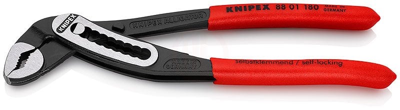 Knipex 88 01 AYARLI FORT PENSE ALLİGATOR 180 MM - KNI8801180