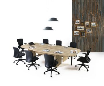 Vega Plus Toplantı Masası 360x160x75 Cm Beyaz