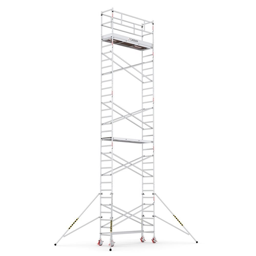 Çağsan ProTUBE S Profesyonel Alüminyum İskele 8,6 Mt - ProTUBE S10