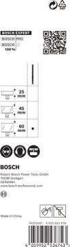 Bosch Delik Açma Testeresi Expert PC-Plus Panç Merkez Ucu eHD+sMC HSSG 105 - 2608900528