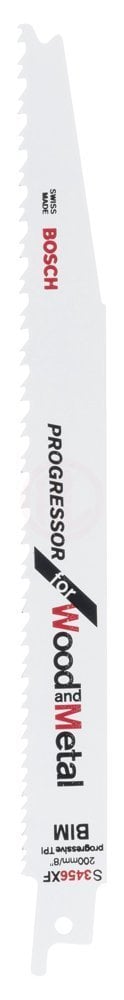 Bosch Panter Testere Bıçağı Progressor For Wood And Metal S 3456 XF 200 mm (25 Adet) - 2608657938
