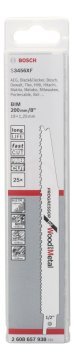 Bosch Panter Testere Bıçağı Progressor For Wood And Metal S 3456 XF 200 mm (25 Adet) - 2608657938