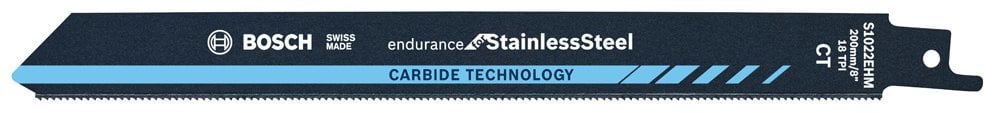 Bosch Panter Testere Bıçağı Endurance For Stainless Steel S 1022 EHM 200 mm (1 Adet) - 2608653098