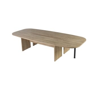 Vega Plus Toplantı Masası 360x160x75 Cm Teak