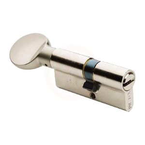 Kale Kilit Sistem Mandallı Silindir Çelik Pimli 90 mm Barel 35+10+45 mm Nikel - 164SMC00004