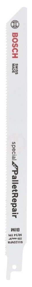 Bosch Panter Testere Bıçağı Special For PalletRepair S 1122 VFR 225 mm (5 Adet) - 2608658030