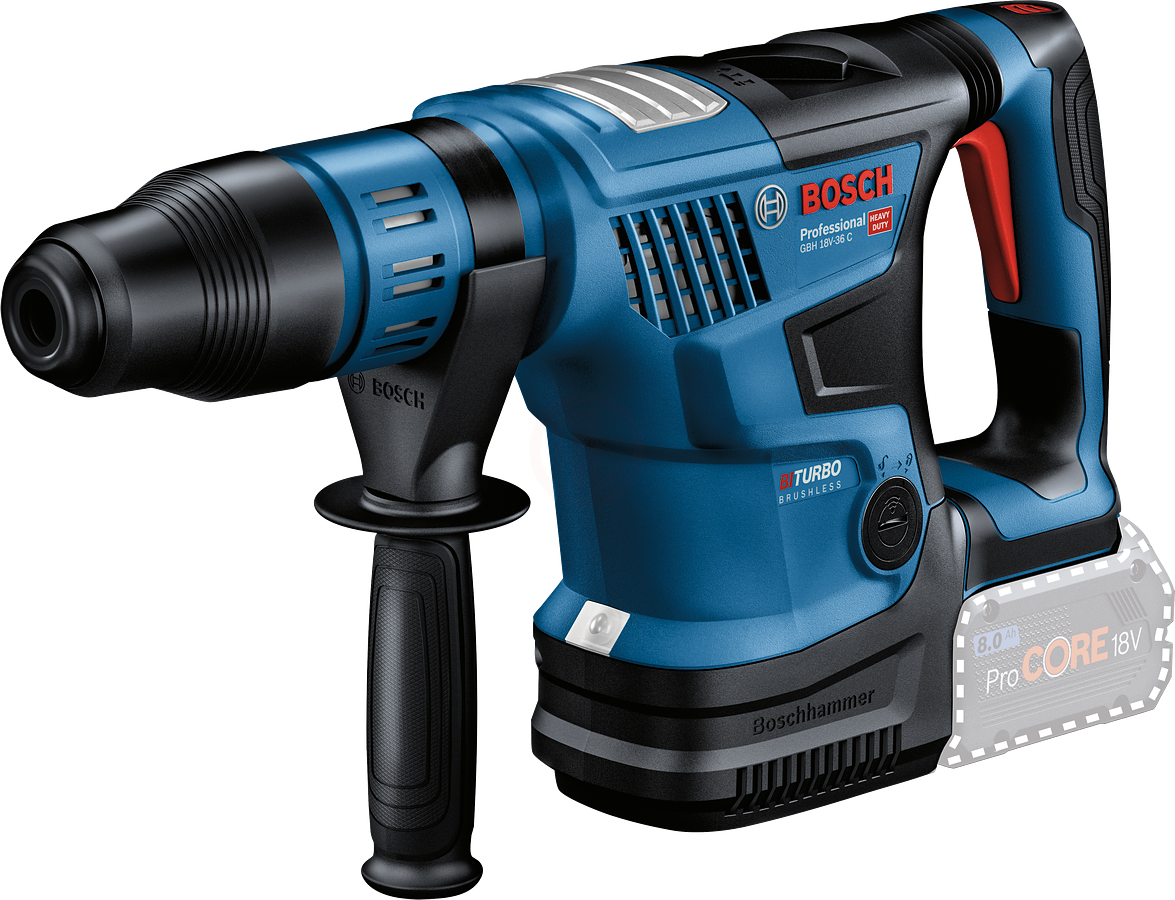 Bosch Akülü Kırıcı Delici Makine SDS Plus GBH 18V-36 C (Aküsüz) - 0611915021