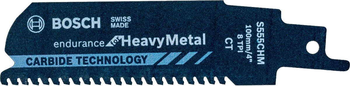 Bosch Panter Testere Bıçağı Endurance For Heavy Metal S 555 CHM 100 mm (1 Adet) - 2608653179