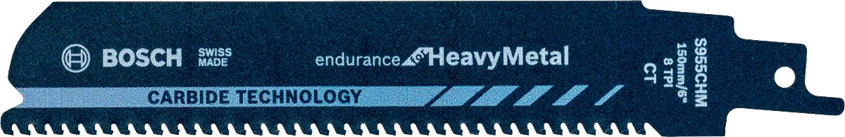 Bosch Panter Testere Bıçağı Endurance For Heavy Metal S 955 CHM 150 mm (10 Adet) - 2608653181