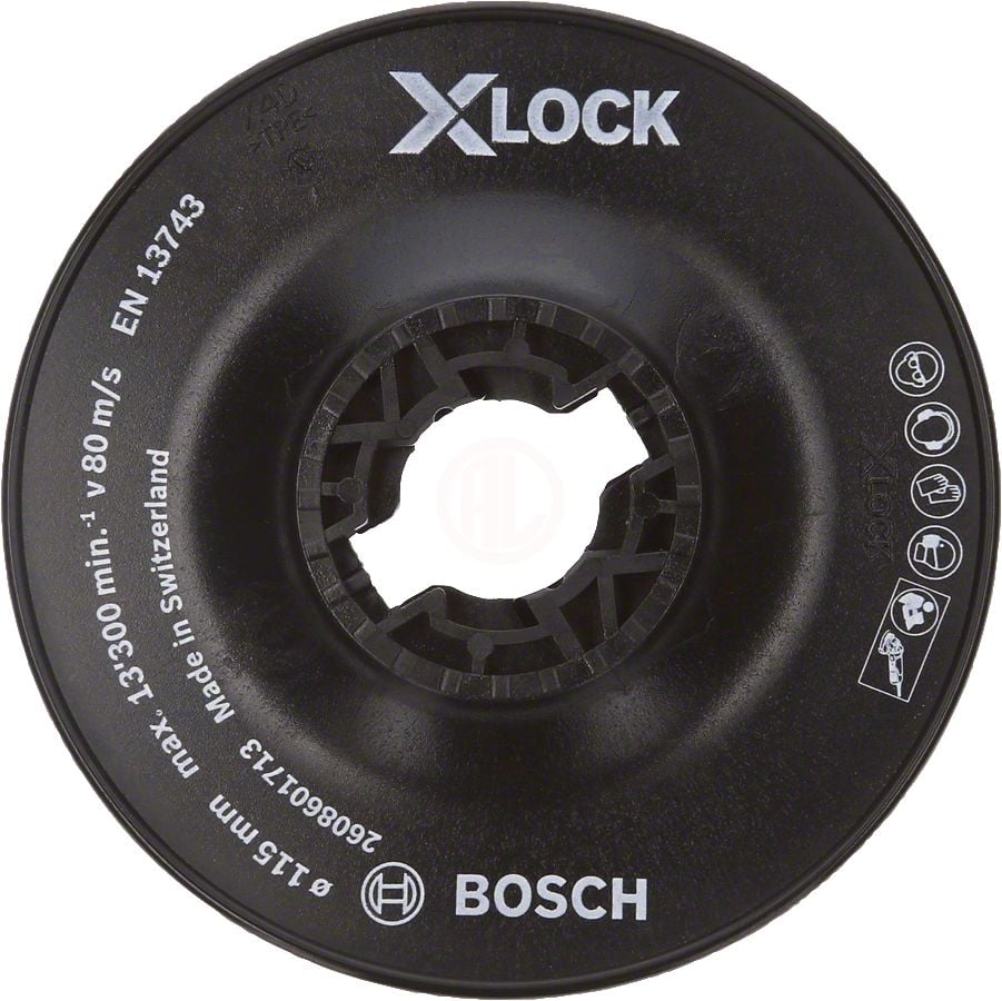 Bosch X-Lock Fiber Disk İçin Taban 115 mm Sert - 2608601713