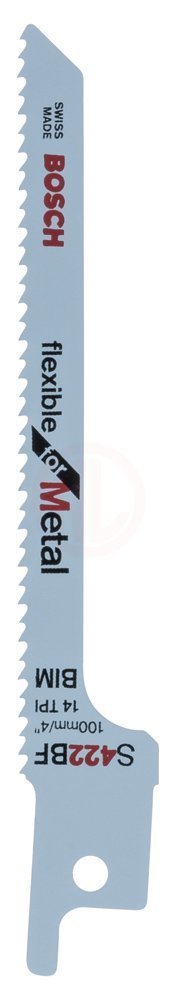 Bosch Panter Testere Bıçağı Flexible For Metal S 422 BF 100 mm (5 Adet) - 2608656253