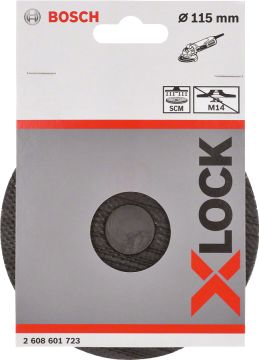 Bosch X-Lock Velcro Zımpara Tabanı SCM Merkez Delikli 115 mm - 2608601723