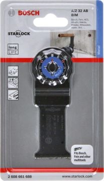 Bosch Starlock Testere Ucu Metal AIZ 32 AB 32 mm (1 Adet) - 2608661688