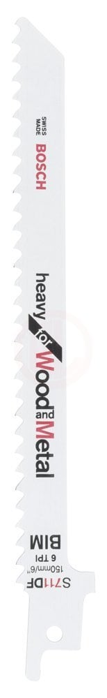 Bosch Panter Testere Bıçağı Heavy For Wood And Metal S 711 DF 150 mm (2 Adet) - 2608656272