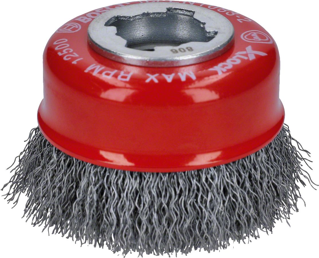 Bosch X-Lock Çelik Saçaklı Çanak Fırça Clean For Metal 75x0,30 mm - 2608620725