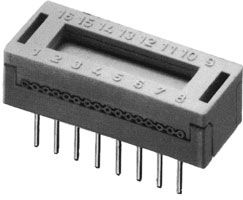 Assmann Dıp Konnektör, 8 Pin Bacaklar 4,2Mm (Adıp 16Z/4.2)