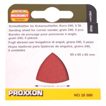 Proxxon Zımpara Kağıdı 280 Kum (5 Adet) OZI 220/E İçin (28886)