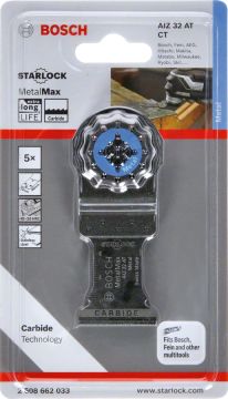 Bosch Starlock Testere Ucu MetalMax AIZ 32 AT 32 mm (5 Adet) - 2608662033