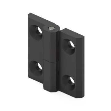 Mesan Yaprak Menteşe Plastik 50X50 Mm Cıvatasız