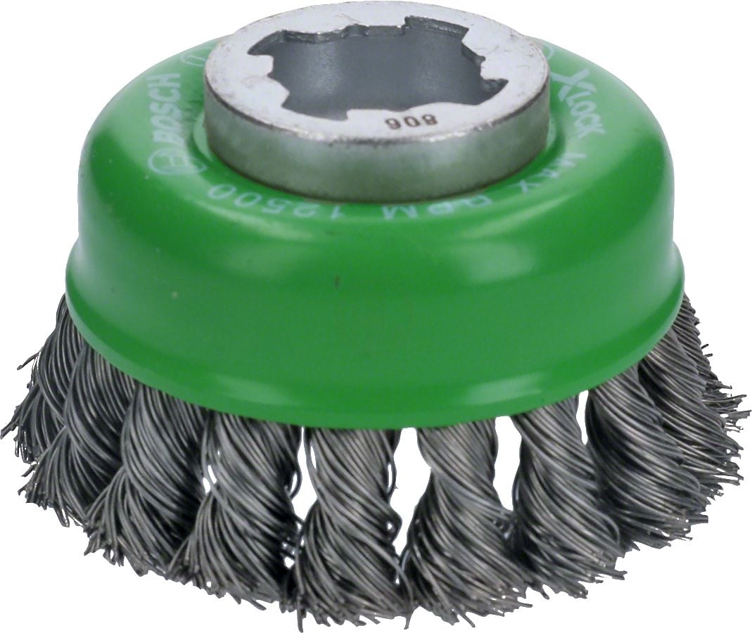 Bosch X-Lock Paslanmaz Çelik Burgulu Çanak Fırça Heavy For Inox 75x0,50 mm - 2608620729