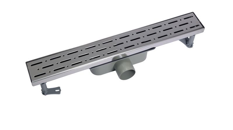 Visam Duş Süzgeci Delikli Paslanmaz Çelik Izgaralı Ø50 mm 40 Cm