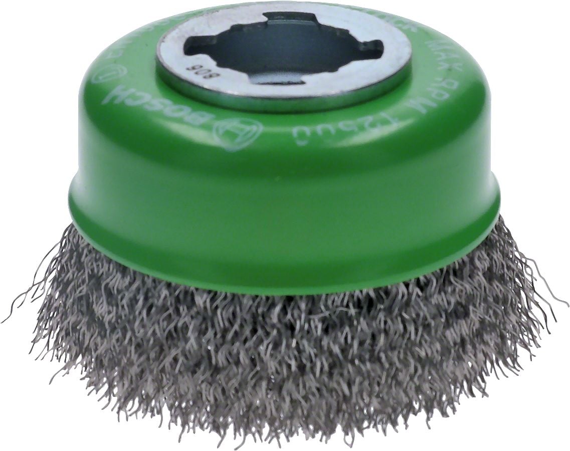 Bosch X-Lock Paslanmaz Çelik Saçaklı Çanak Fırça Clean For Inox 75x0,30 mm - 2608620728