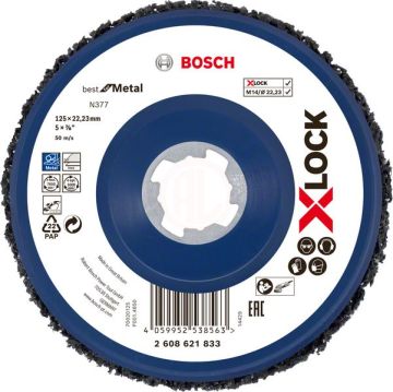 Bosch X-Lock Metal Inox Keçe Disk 125 mm - 2608621833