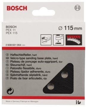 Bosch Zımapra Tabanı 8 Delik 115 mm Sert (PEX 115) - 2608601064