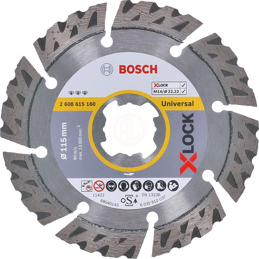 Bosch X-Lock Elmas Kesme Diski Best For Universal 115x22,23 mm - 2608615160
