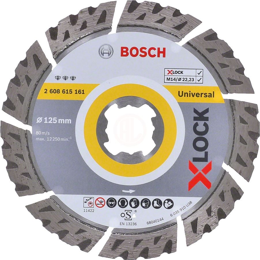 Bosch X-Lock Elmas Kesme Diski Best For Universal 125x22,23 mm - 2608615161