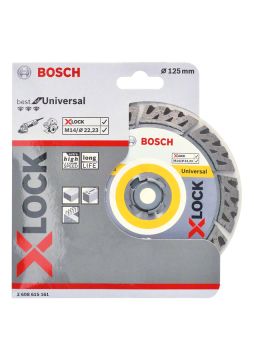 Bosch X-Lock Elmas Kesme Diski Best For Universal 125x22,23 mm - 2608615161