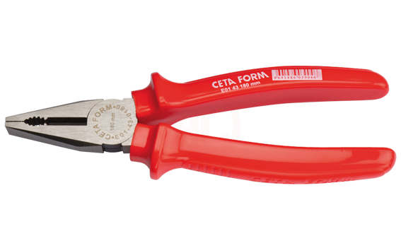 Ceta Form 180 Mm Kombine Pense (Polisajlı/Unigrip Sap)