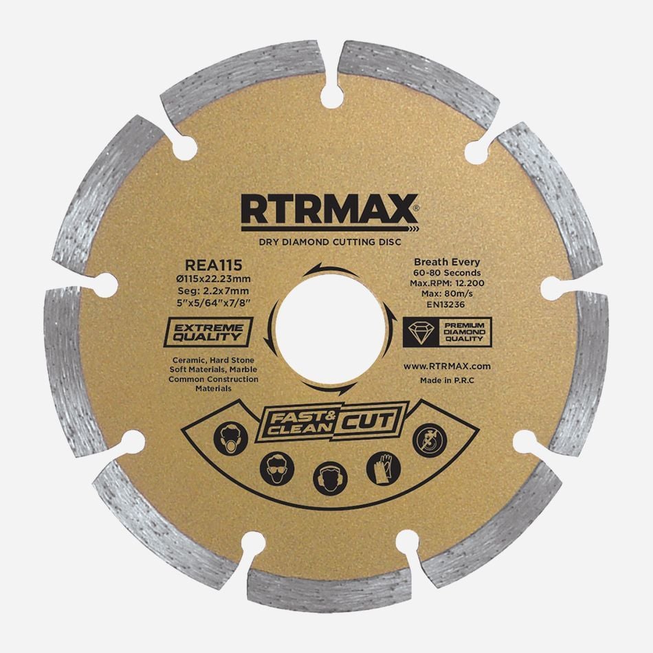 Rtrmax REA115 115 Soketli Elmas Testere