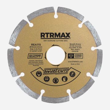 Rtrmax REA115 115 Soketli Elmas Testere