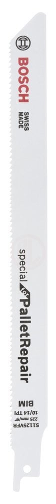 Bosch Panter Testere Bıçağı Special For PalletRepair S 1125 VFR 225 mm (100 Adet) - 2608658037