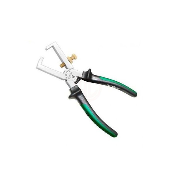 Troy 21014 Ayarlı Kablo Sıyırma Pensesi (160mm)