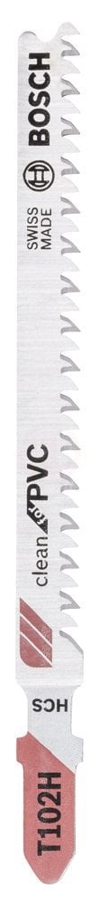 Bosch Dekupaj Testere Bıçağı Clean For PVC T 102 H 100 mm (5 Adet) - 2608667446