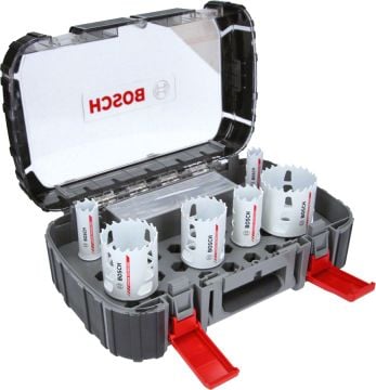 Bosch Delik Açma Testeresi Endurance For Heavy Duty Set (8 Parça 22-25-35-51-60-68 mm) - 2608594183
