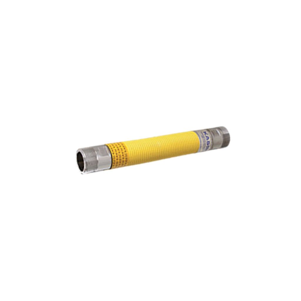 KAS Kutu Bağlantı Flexi Paslanmaz Makaronlu 1 1/4 İnç 30 Cm (NN 14/11 Diş)