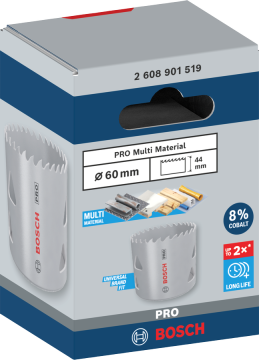 Bosch Aksesuar PRO Multi Material Delik Açma Testeresi 60 mm