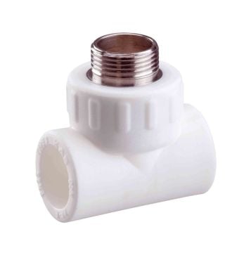 KAS PPRC TE Dış Dişli Beyaz 32 mm x 1/2 İnç