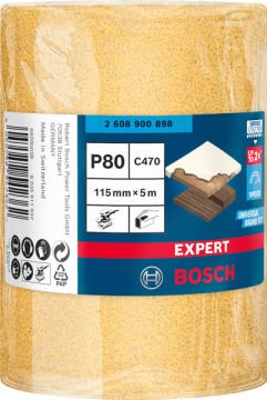 Bosch Expert Zımpara Kağıdı 115x5000 Mm 80 Kum 1 Li Paket - 2608900898