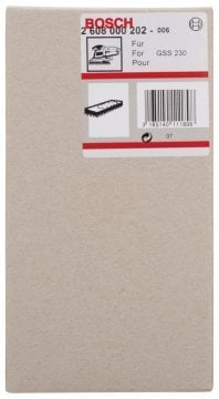 Bosch Zımpara Tabanı 93x185 mm (GSS 230 A/AE) - 2608000202