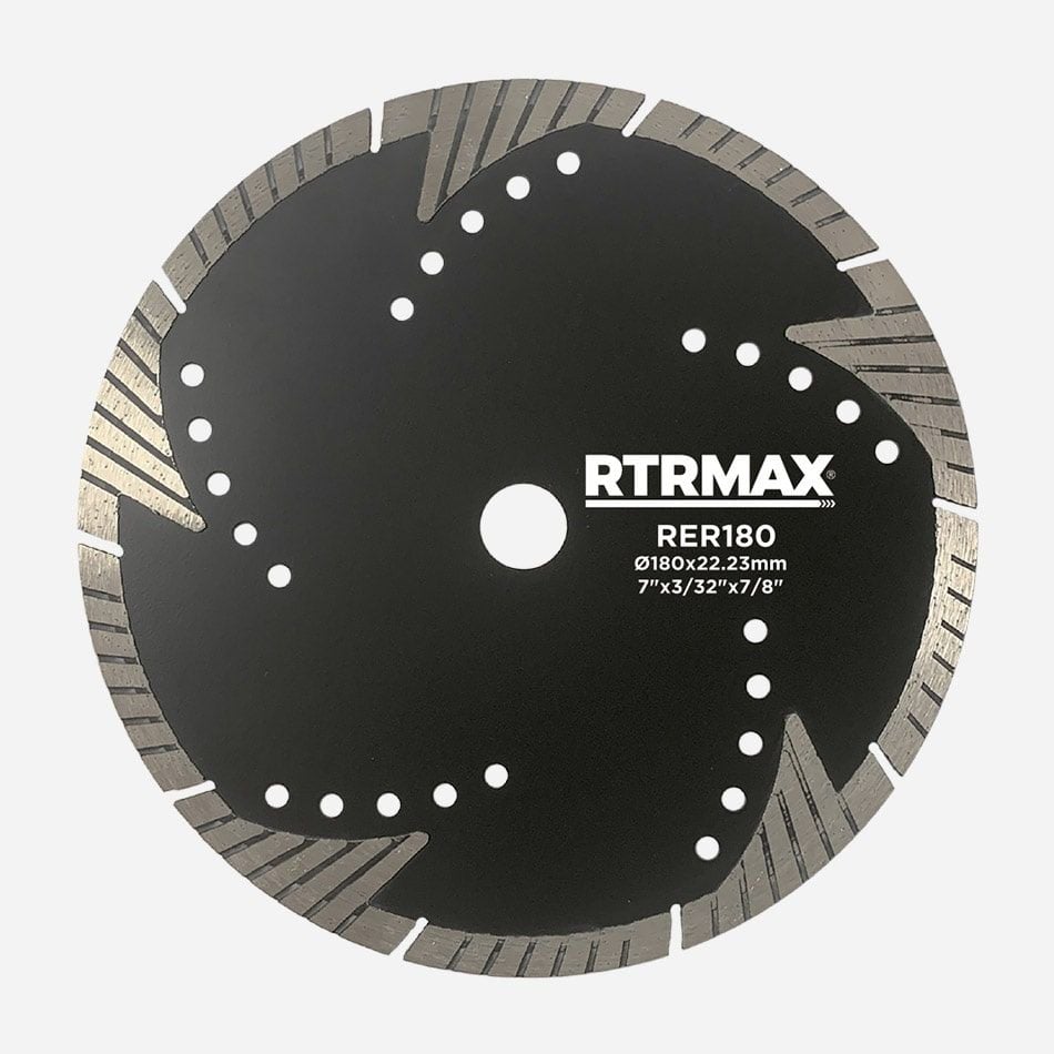 Rtrmax RER230 230 Turbo Elmas Testere Ekstra Uzun Segmentli
