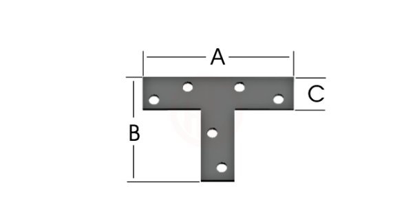 Ermo 135X110X30 T Gönye Yekpare - LM19279