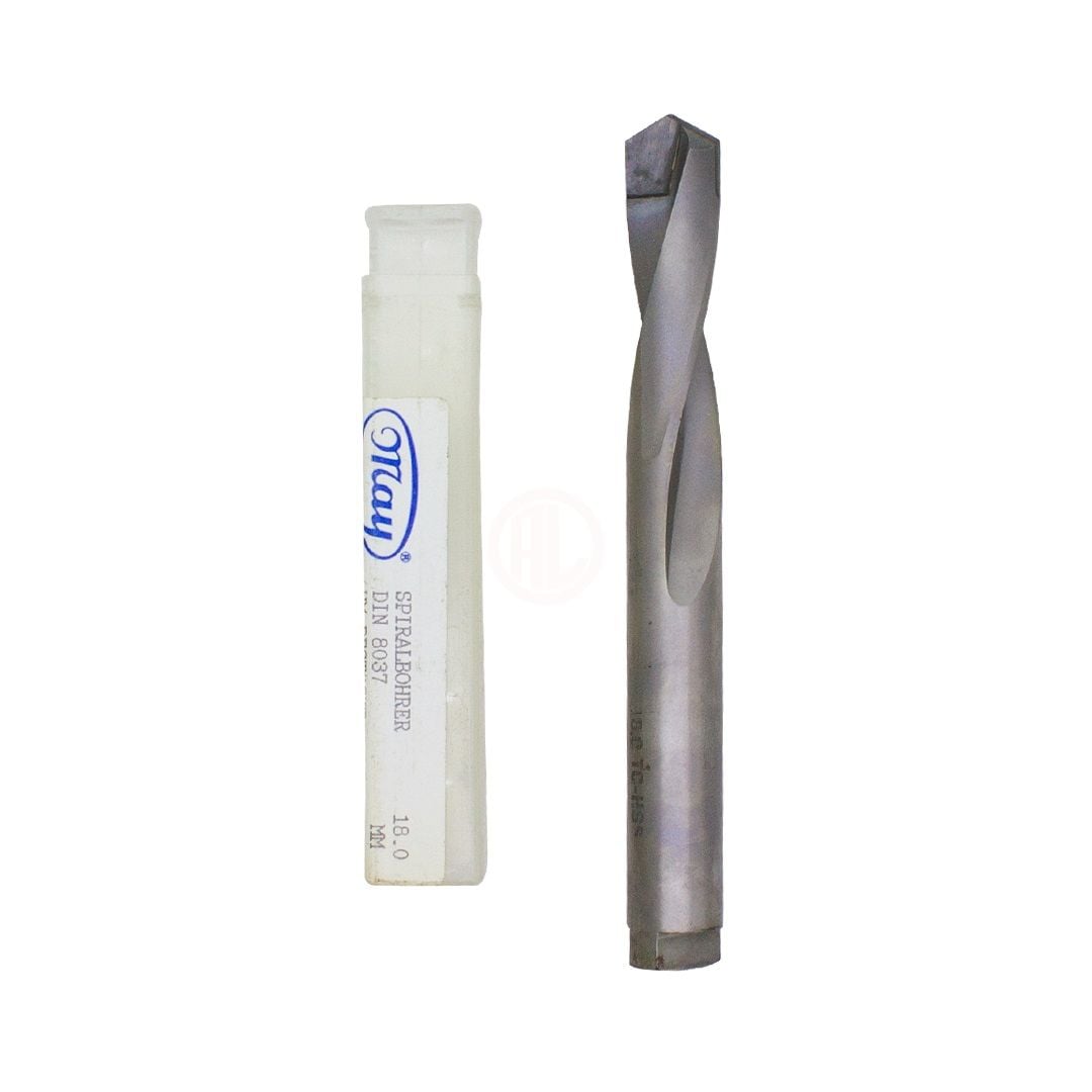 May Spiralbohrer DIN 8037 Karbür Matkap Ucu 18 mm
